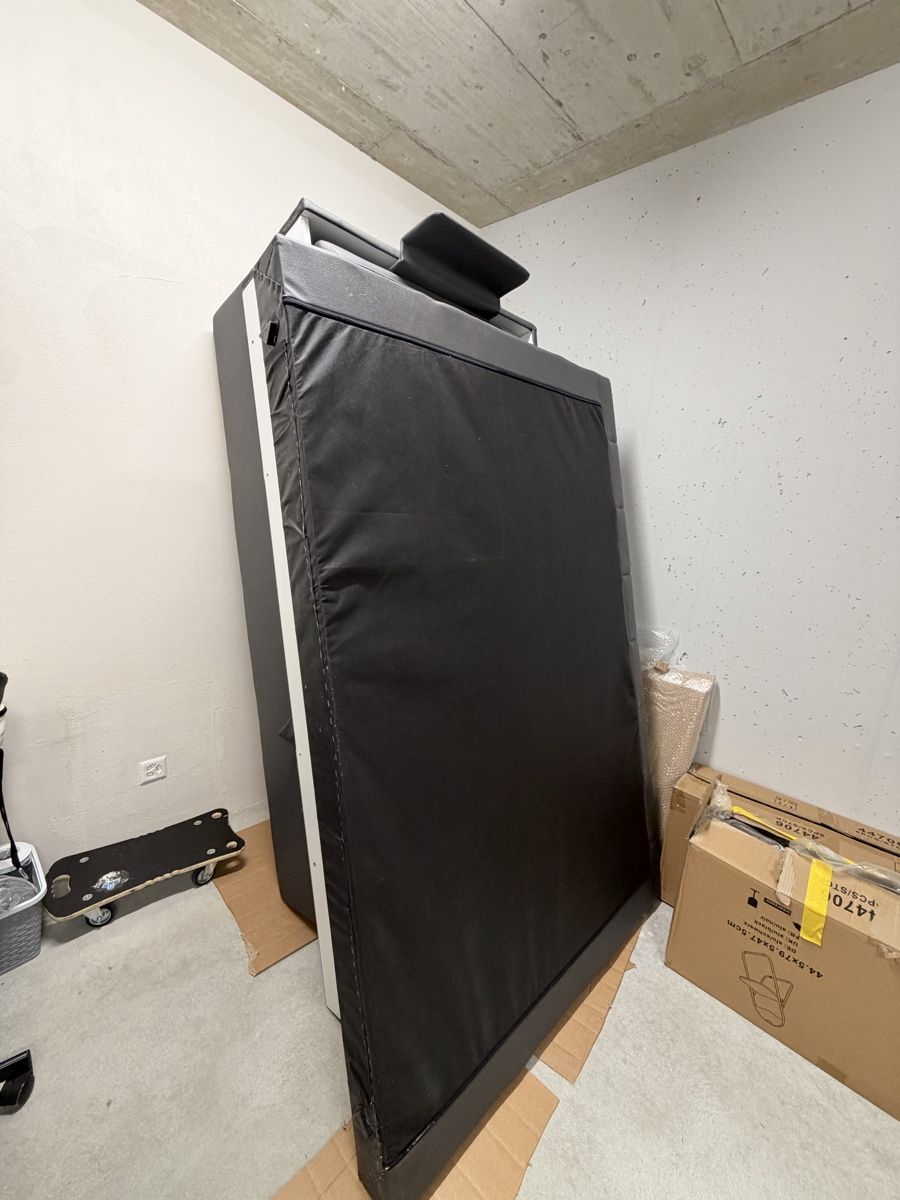 Letti: Boxspringbett dunkelgrau guter Zustand – Usato da Rothrist venduto da Lef64 2