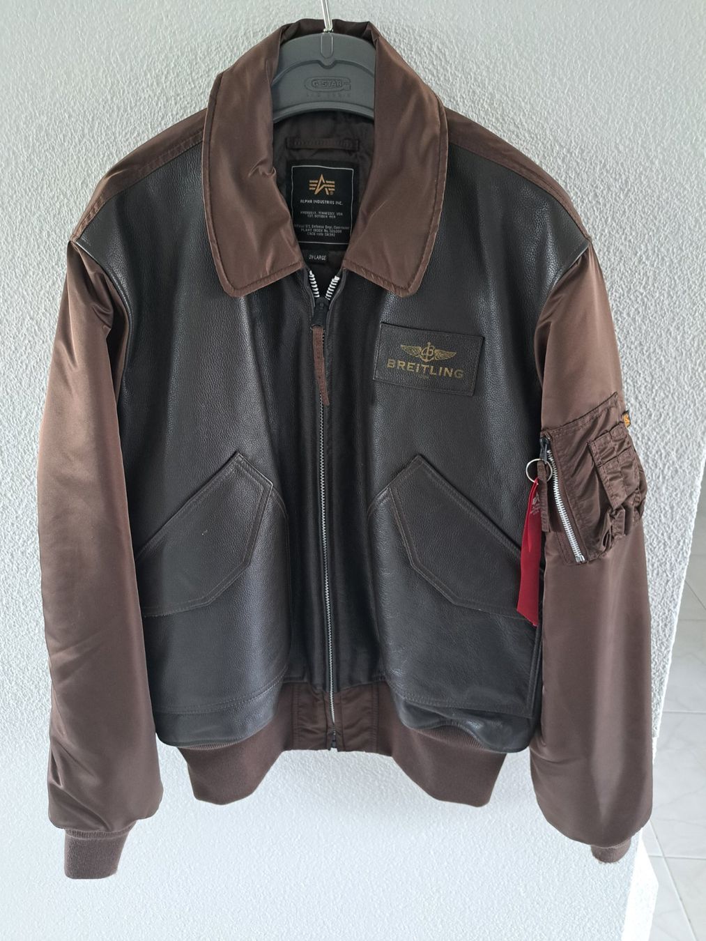 Alpha Industries Giacche: " BREITLING" Bomber-Jacke Alpha-Industries Inc. 2XL – Nuovo (secondo la descrizione) da Dübendorf venduto da colo55 1