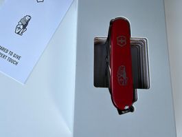 Victorinox x La Marzocco Barista-Werkzeug Tool Knife rot