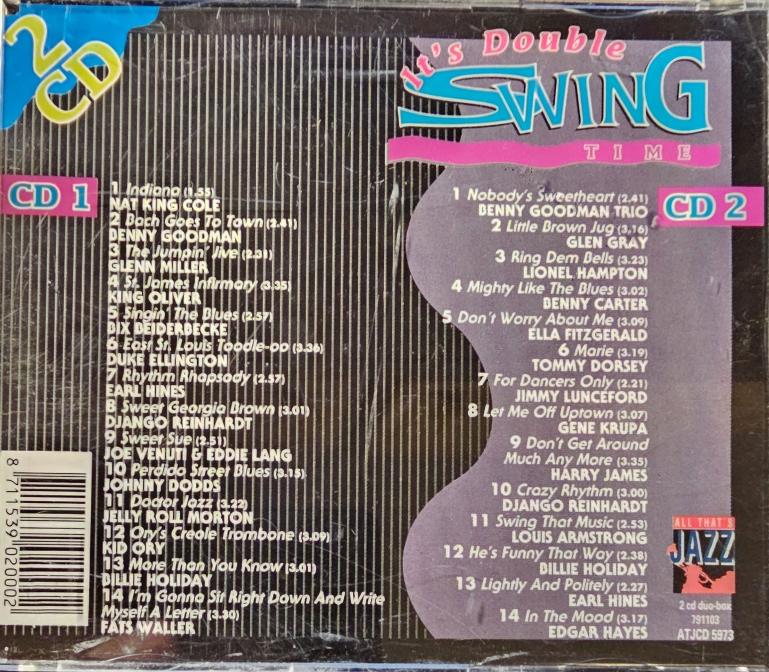 CD: Various - It's double Swing time – Usato da Wahlen b. Laufen venduto da Cg10 1