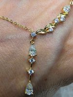 Collier argent avec diamant de moissanite de 0,35 ct GRA