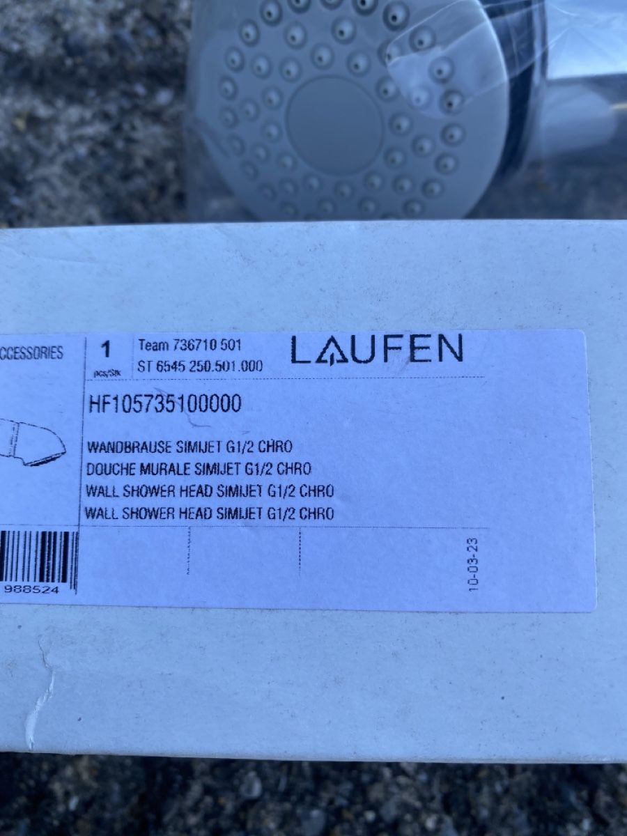 Laufen Soffioni doccia: Wand Duschbrause – Nuovo e nell'imballaggio originale da Rüeterswil venduto da Ortega1 1