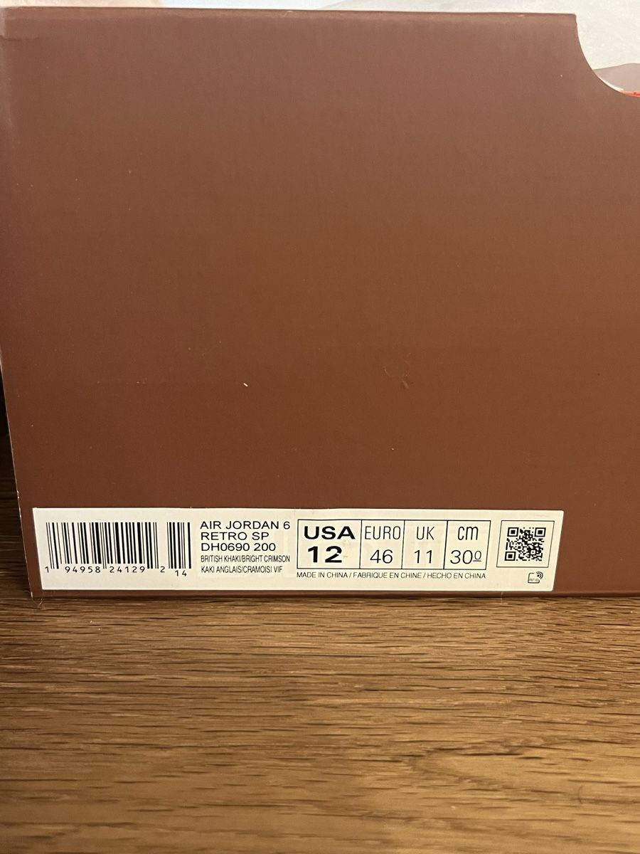 Jordan Scarpe da uomo: JORDAN 6 Retro Travis Scott British Khaki – Nuovo (secondo la descrizione) da Andelfingen venduto da Riggi_007 5