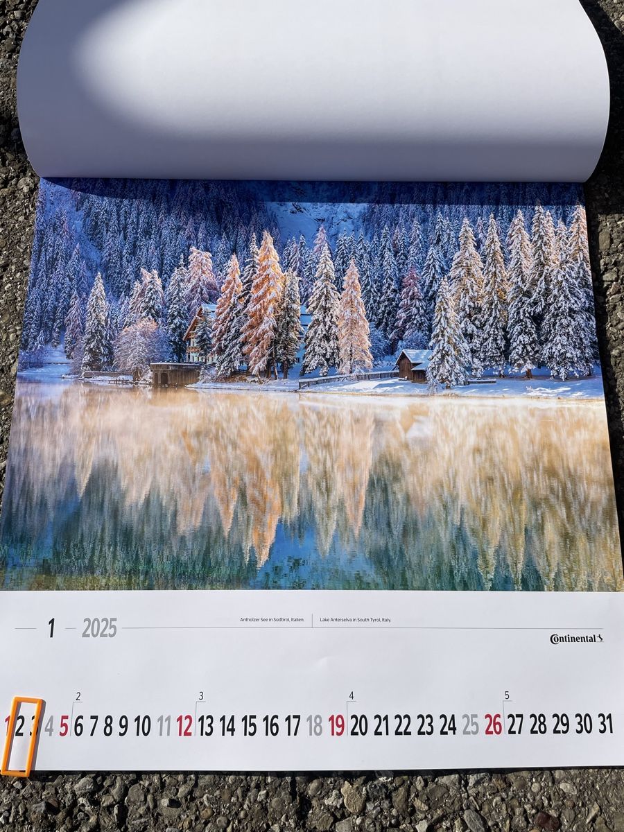 Kalender: Kalender 2025 "Magic Moments" neu continental – Neu und originalverpackt aus Wattwil von Parase 1
