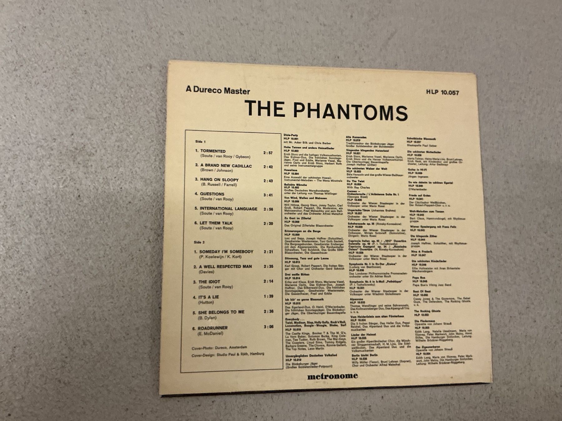 Dischi in vinile: The Phantoms LP – Usato da Winterthur venduto da Tumko-Vinyl 1
