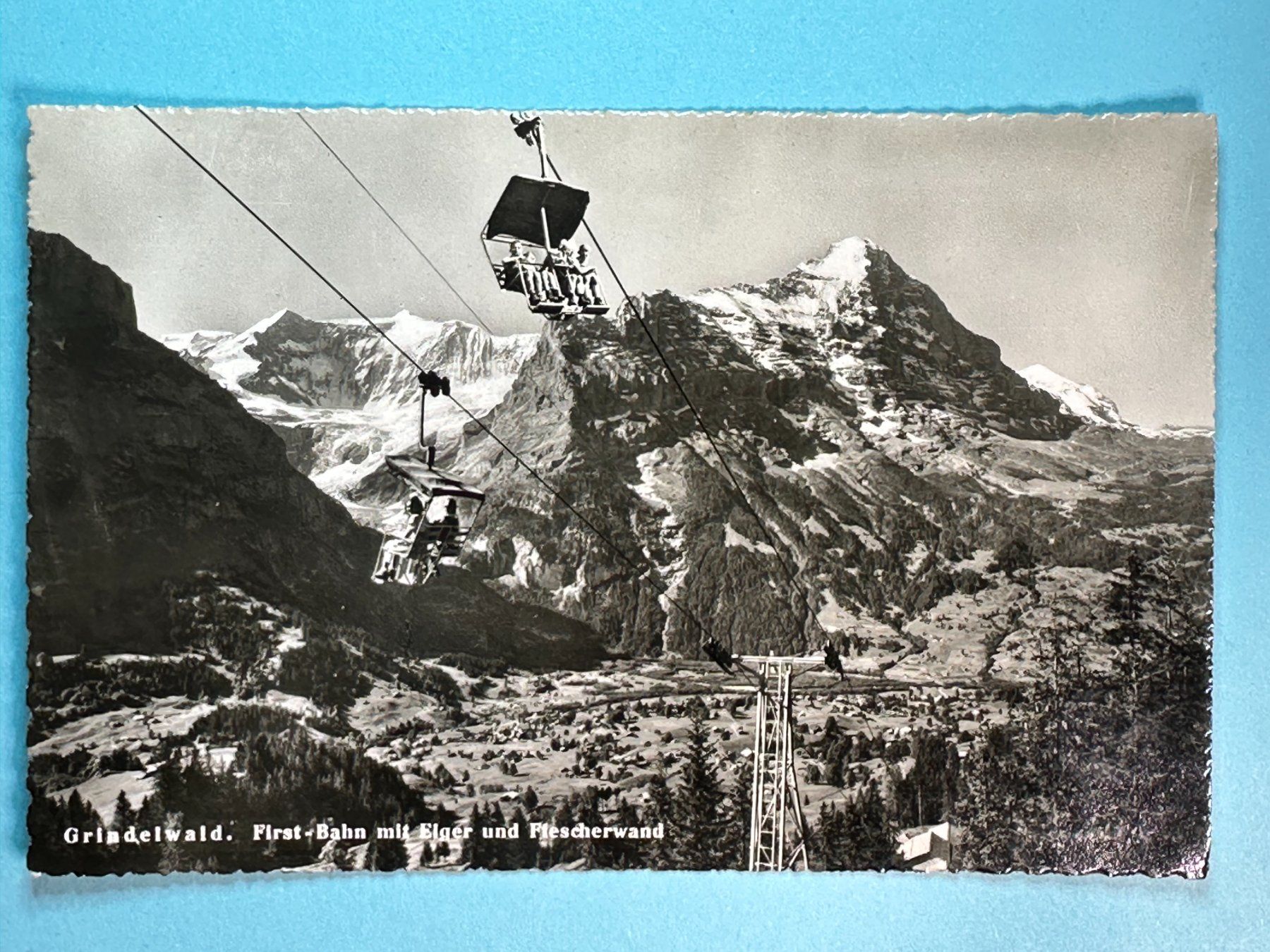 Cartoline postali: Grindelwald - Firstbahn – Usato da Steg VS venduto da danwer74