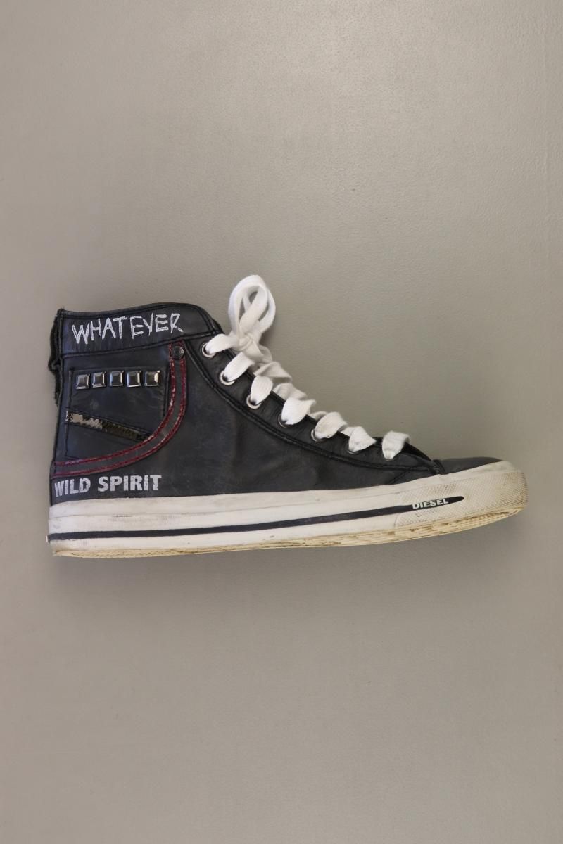 Scarpe da uomo: Diesel Sneaker Gr. 40 schwarz aus Leder – Usato da Neustadt an der Waldnaab venduto da SecondLifeFashion