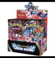 Pokemon Booster Display Chaos Rising neu versiegelt
