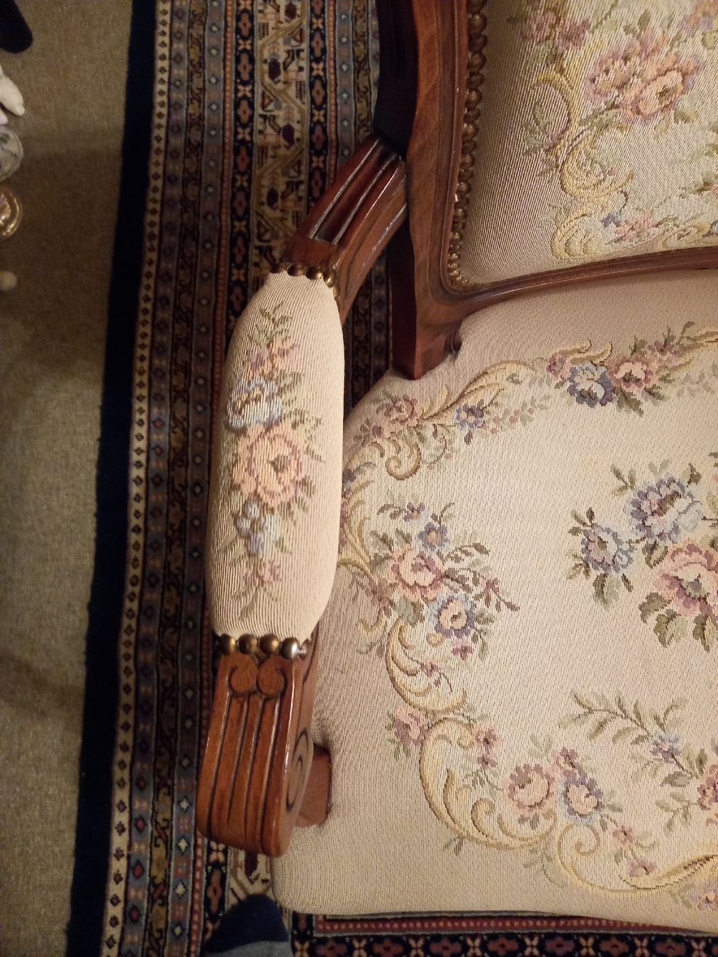 Divani: Antik Sofa Louis Philippe Style(Lovset) – Usato da Bern venduto da Imamrashed 4