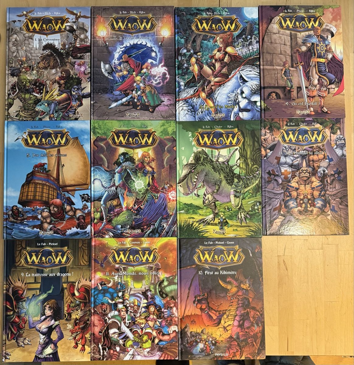 Fumetti: Waow - série complète – Nuovo (secondo la descrizione) da Meinier venduto da fabdab