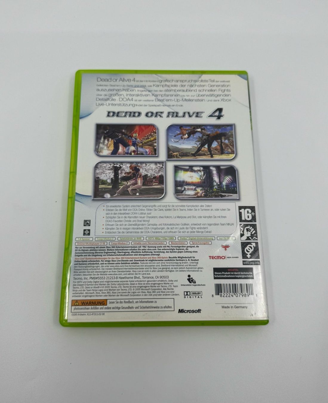 Giochi: Dead or Alive 4 (XBOX 360) – Usato da Herisau venduto da Seyashop1 2