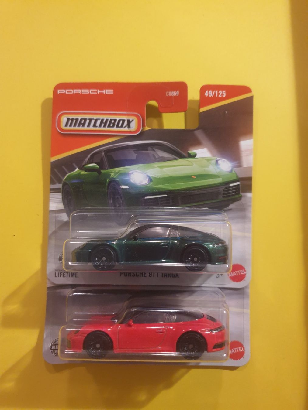 Matchbox Modellini d'auto: 2 x Matchbox PORSCHE 911 TARGA – Nuovo e nell'imballaggio originale da Oftringen venduto da Rotor