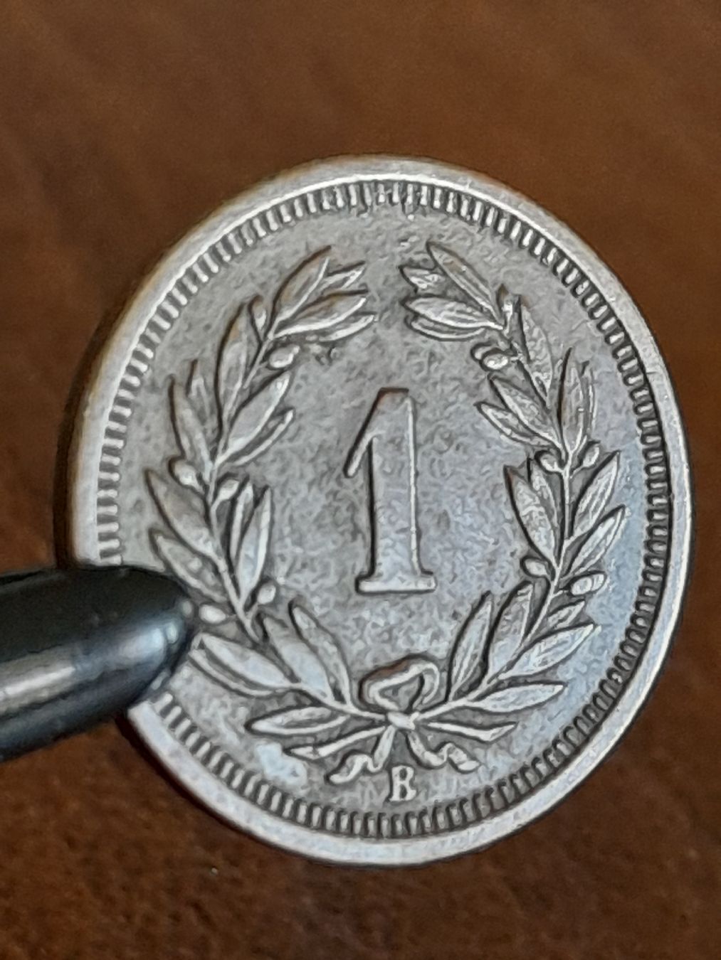 Alle Münzen: 1 Rappen 1919 Schweiz – Gebraucht aus Basel von Basel_20 3