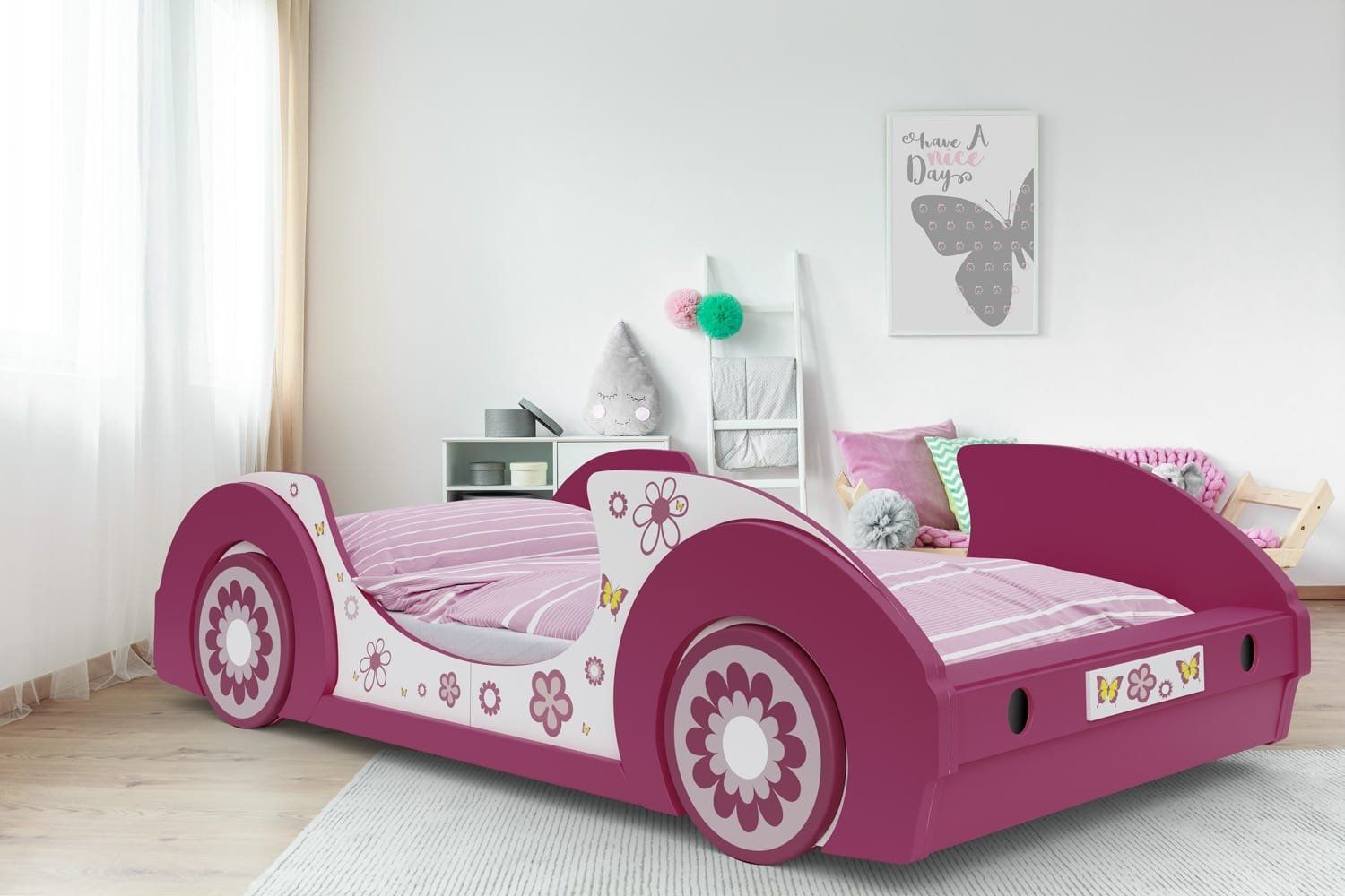 Letti: Kinderbett Pink – Nuovo e nell'imballaggio originale da Winterthur venduto da aredo 5