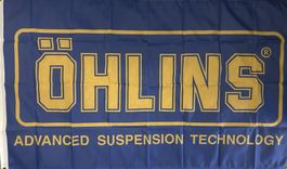 Öhlins Fahne Flag Motorrad Auto Tuning Feder Tieferlegen Car