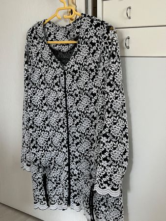 Jacke Gr.42/44 Spitzenmantel Blazer Übergang Bluse