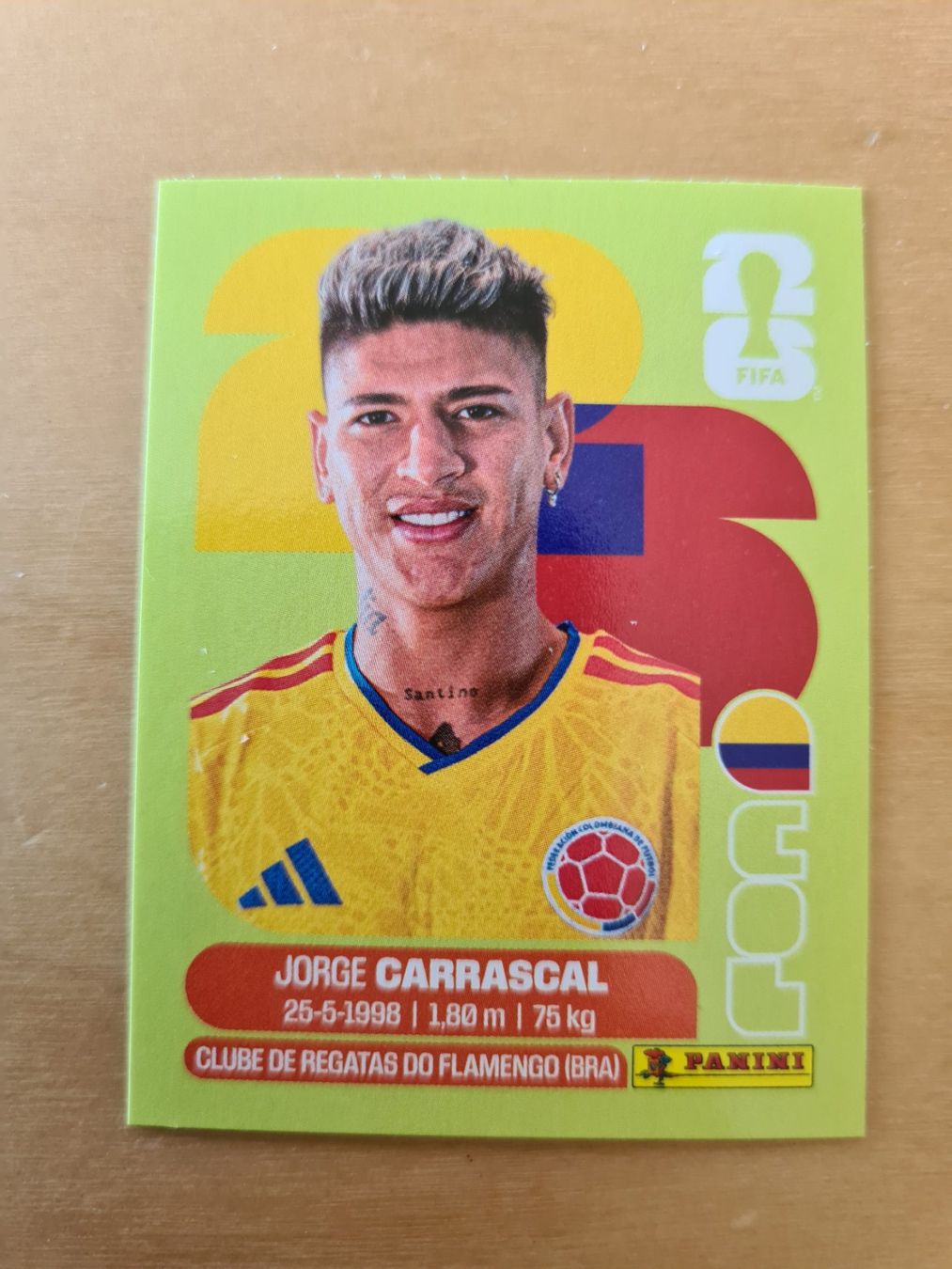 Panini Sammelbilder & Trading cards: Panini Fifa World Cup 2026 Nr. COL 16 Jorge Carrascal – Neu (gemäss Beschreibung) aus Oberwil BL von Spieltopia