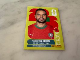 Panini Fussball WM 2026 sticker Youssef En-Nesyri MAR 16