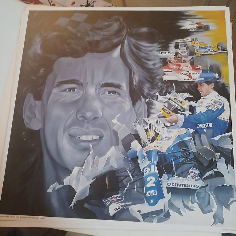 Foto & Immagini: 3 stampe su Ayrton Senna – Usato da Savosa venduto da alloshop 3