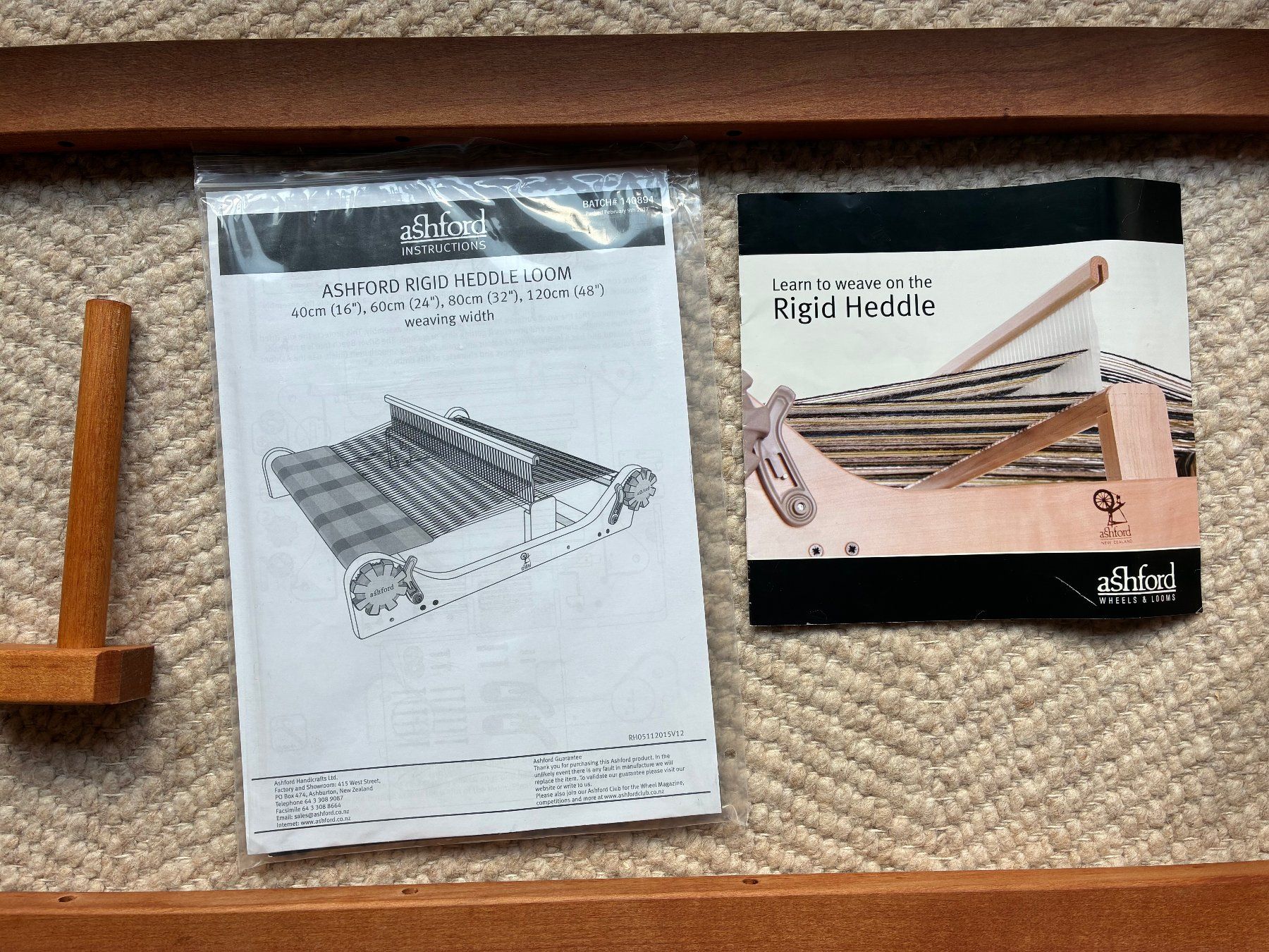 Webrahmen: Ashford Rigid Heddle Loom Webrahmen 80cm – Neu (gemäss Beschreibung) aus Schwanden i. E. von Magnolia88 2