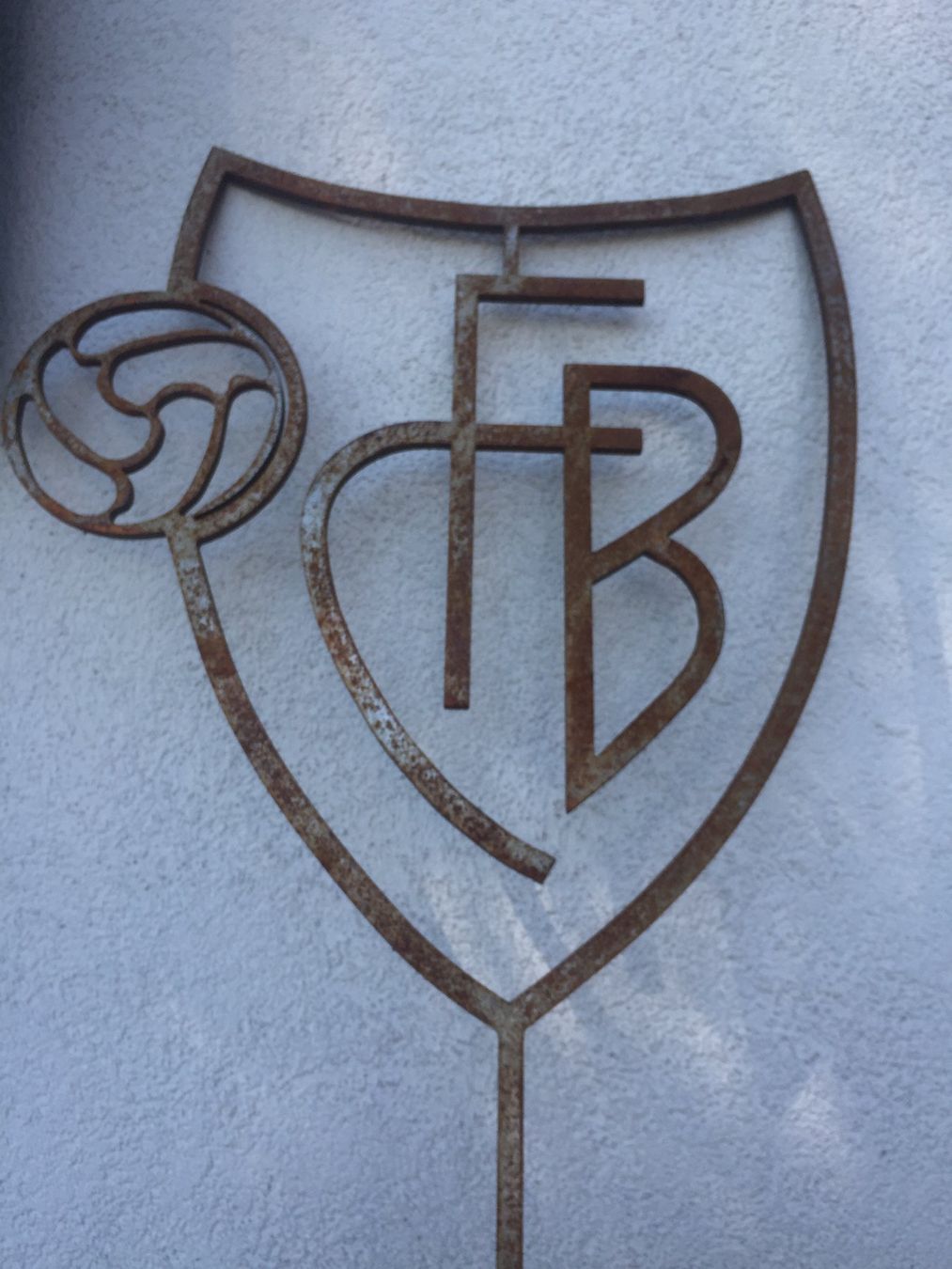 Insegne: FC BASEL - Meister-LOGO aus Stahl – Nuovo (secondo la descrizione) da Gelterkinden venduto da suru89 2