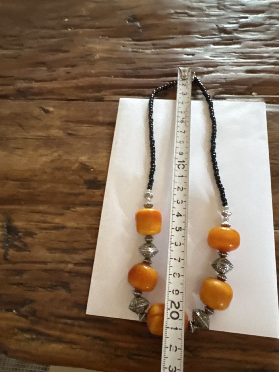 Catenine: Ältere Berber Kette Halskette handmade – Usato da Basel venduto da Joshy03 3
