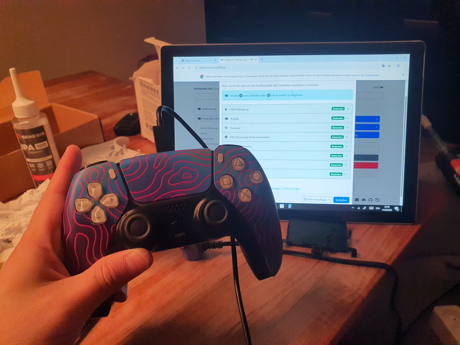Sony Controller: PS5 Controller / TMR Stick / Program. Paddle / 4250 mah – Neu (gemäss Beschreibung) aus Dietikon von SwissMod 9