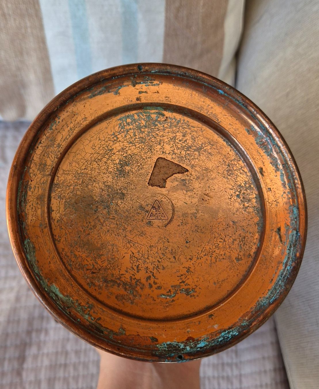 Caraffe: Channe en cuivre – Usato da Bouveret venduto da lagartha 4