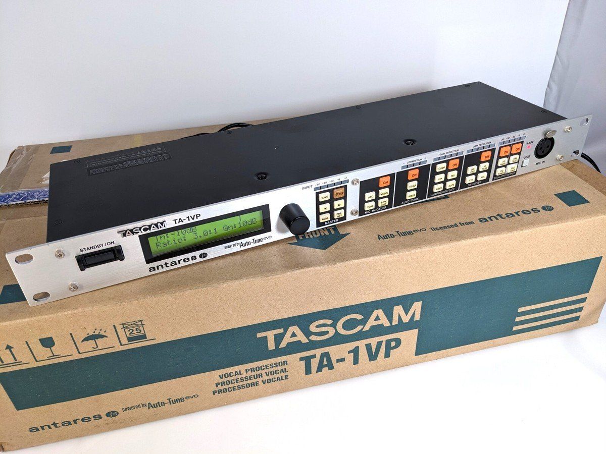 Tascam Console di mixaggio: Tascam TA-1VP Antares autotune vocal processor – Nuovo e nell'imballaggio originale da Genève venduto da mgm_76m2