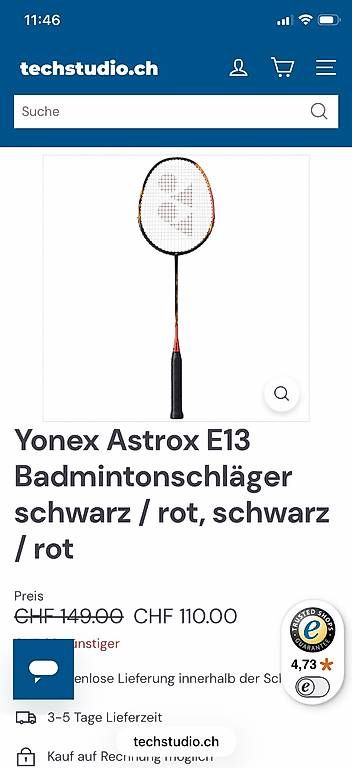 Yonex Racchette: YONEX Badmintonschläger Astrox E13 NEU – Nuovo (secondo la descrizione) da Winterthur venduto da car_gn8b 4
