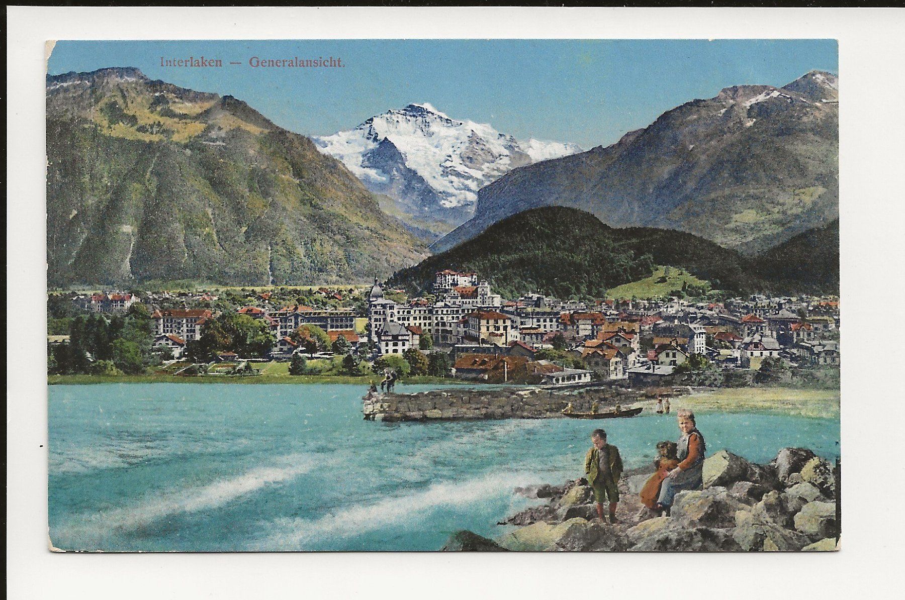 Cartoline postali: AK 1910 Interlaken 😍 – Usato da Greifensee venduto da 315WDO