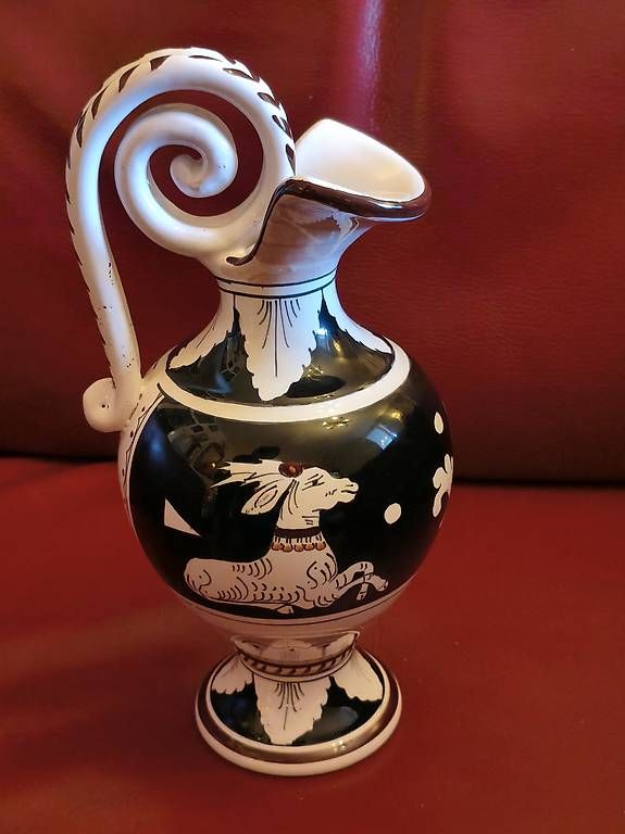 Vasen & Gefässe: Dekorativer Keramikvase Siena – Gebraucht aus Ascona von ArtRomantica 2