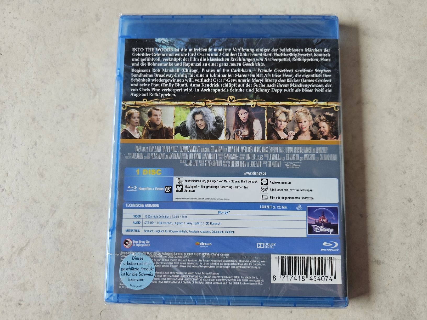Tutti i DVDs: Into The Woods  /  Bluray Fabrikneu – Nuovo e nell'imballaggio originale da Schneisingen venduto da backstore24 1