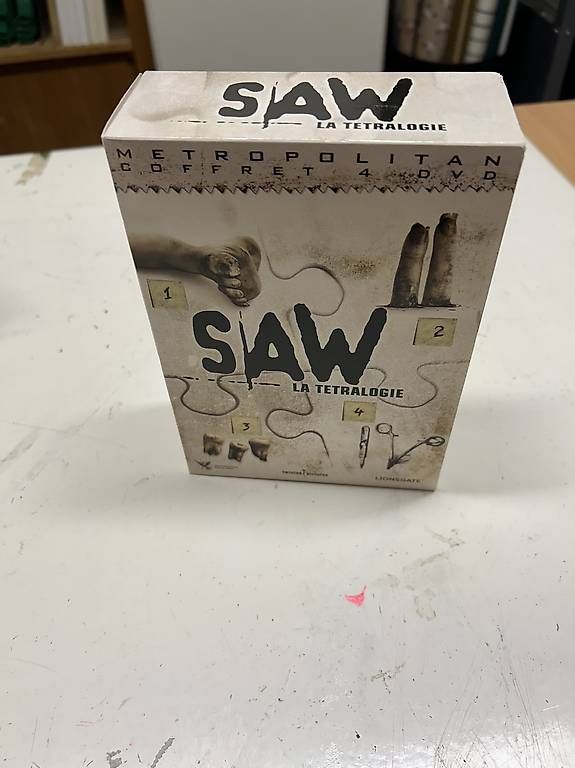 Tutti i DVDs: Coffret DVD Saw – Usato da Lavigny venduto da bassposaune78