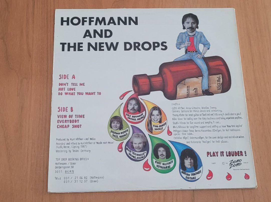Schallplatten: EP  Hoffmann and the New Drops – Gebraucht aus Martigny von MZ-67 1