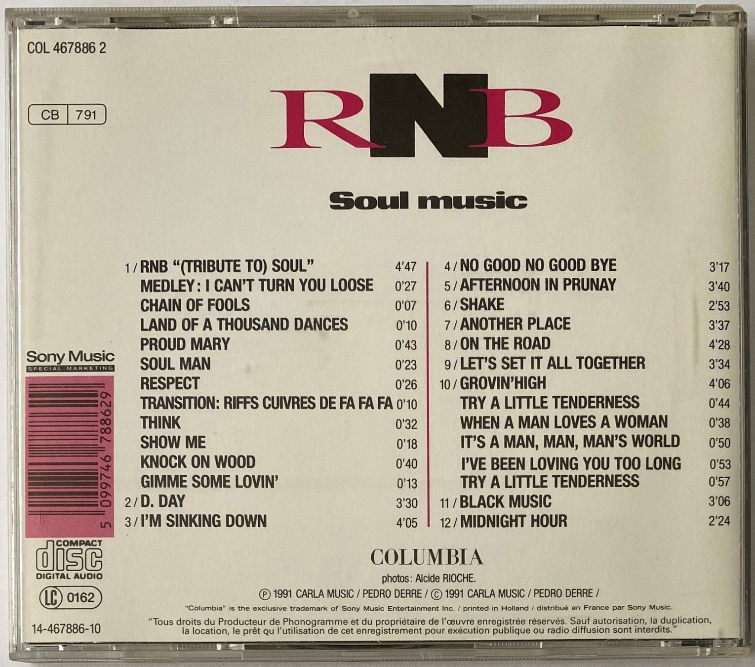 CD: RNB, Soul Music – Usato da Flums venduto da Asquillo 1
