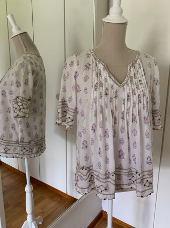 chemisier fin et léger taille xs