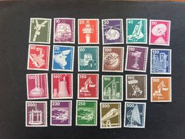 23 Werte 1975-82 BRD Dauerserie postfrisch (5894)
