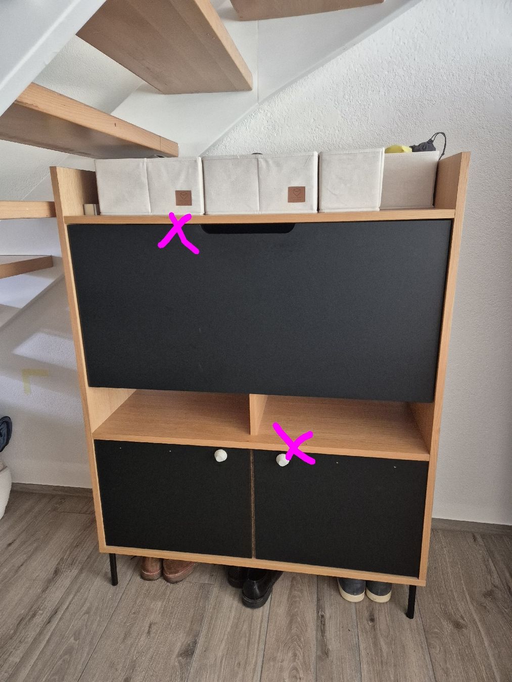 Schreibtische: Sekretär modern, schwarz – Gebraucht aus Schlieren von cheub 7