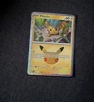 Pokémon Karte Pikachu 16/30 Feier Kollektion Holo