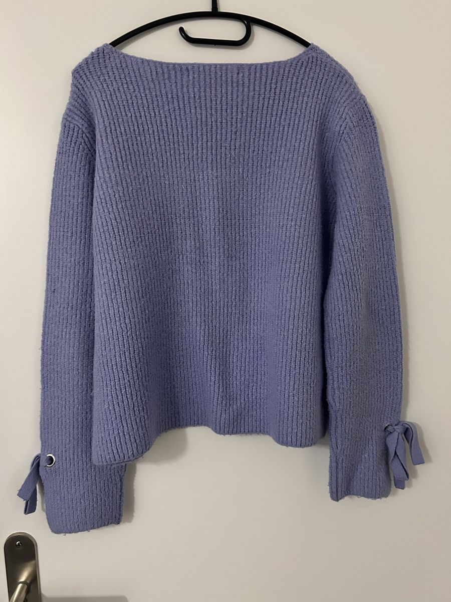 Mango Maglioni & Felpe: Mango Strickpullover Lila mit Schleife, Gr. M - Neuwertig! – Nuovo (secondo la descrizione) da Pratteln venduto da esr_5z52 3