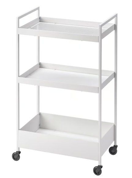 Ikea Scaffali: Weisses Regal ohne Rollen – Usato da Muotathal venduto da Andreabo2