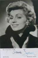 Erica Beer (1925-2013) Schauspielerin - Autogramm