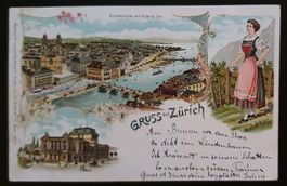 Gruss aus Zürich 1909