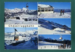 Chäserruggbahn, 1975. Mehrbilderkarte, gelaufen, Grossformat