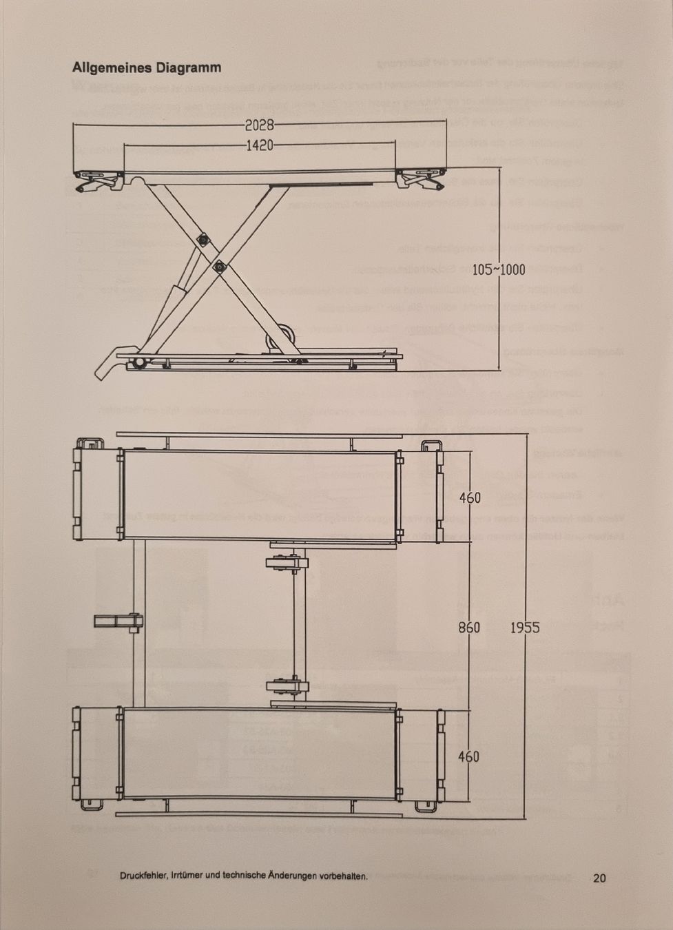 Twin Busch Piattaforme elevatrici & Crick: Scherenhebebühne Twin Busch TW S3-10E – Usato da Windisch venduto da Autotiger 8