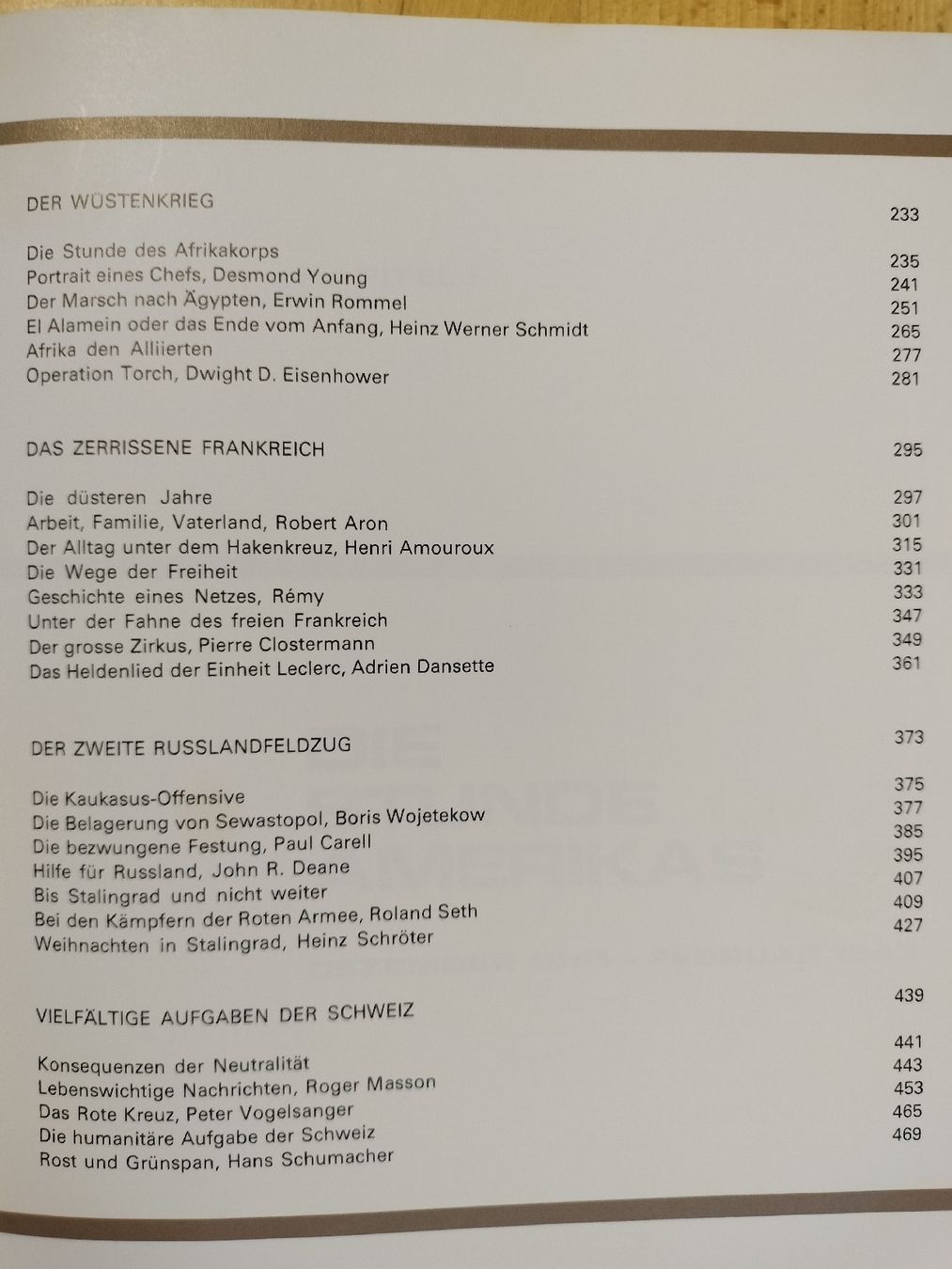 Libri: Weltkriegs Bücher Band 1-3 – Usato da Schwanden Sigrisw venduto da cadieux71 4