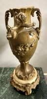 Antike, bronzefarbe/ZinnVase mit Amor - Art-Deco Stil✨