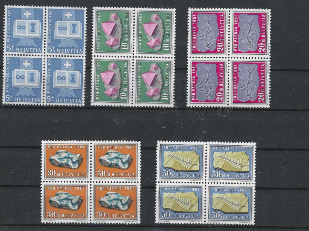 Tutti i francobolli: CH PRO PATRIA 1961 ** – Nuovo (secondo la descrizione) da Dintikon venduto da bonita099