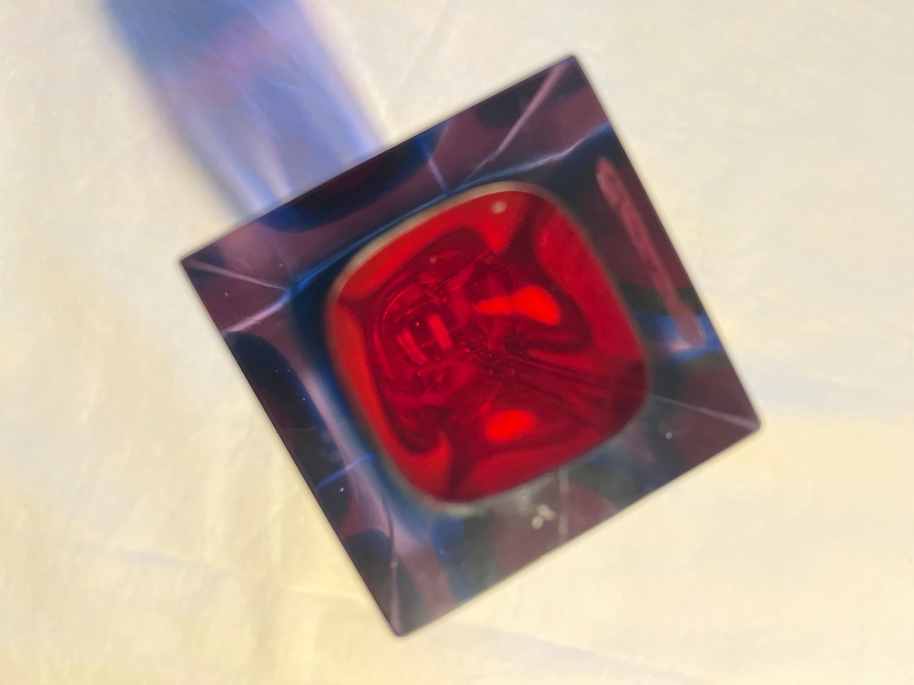 Murano Vasen & Gefässe: Murano Vase rot – Gebraucht aus Basel von metalltisch 8